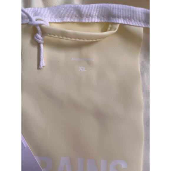 RAINS Curve Waterproof Rain Jacket in color Stray Women's Size XL NWT - Picture 11 of 12